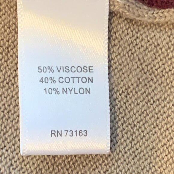 Spense Knit Sweater Dress Cotton Blend Modern Colorblock Sz M #73C - Picture 7 of 8